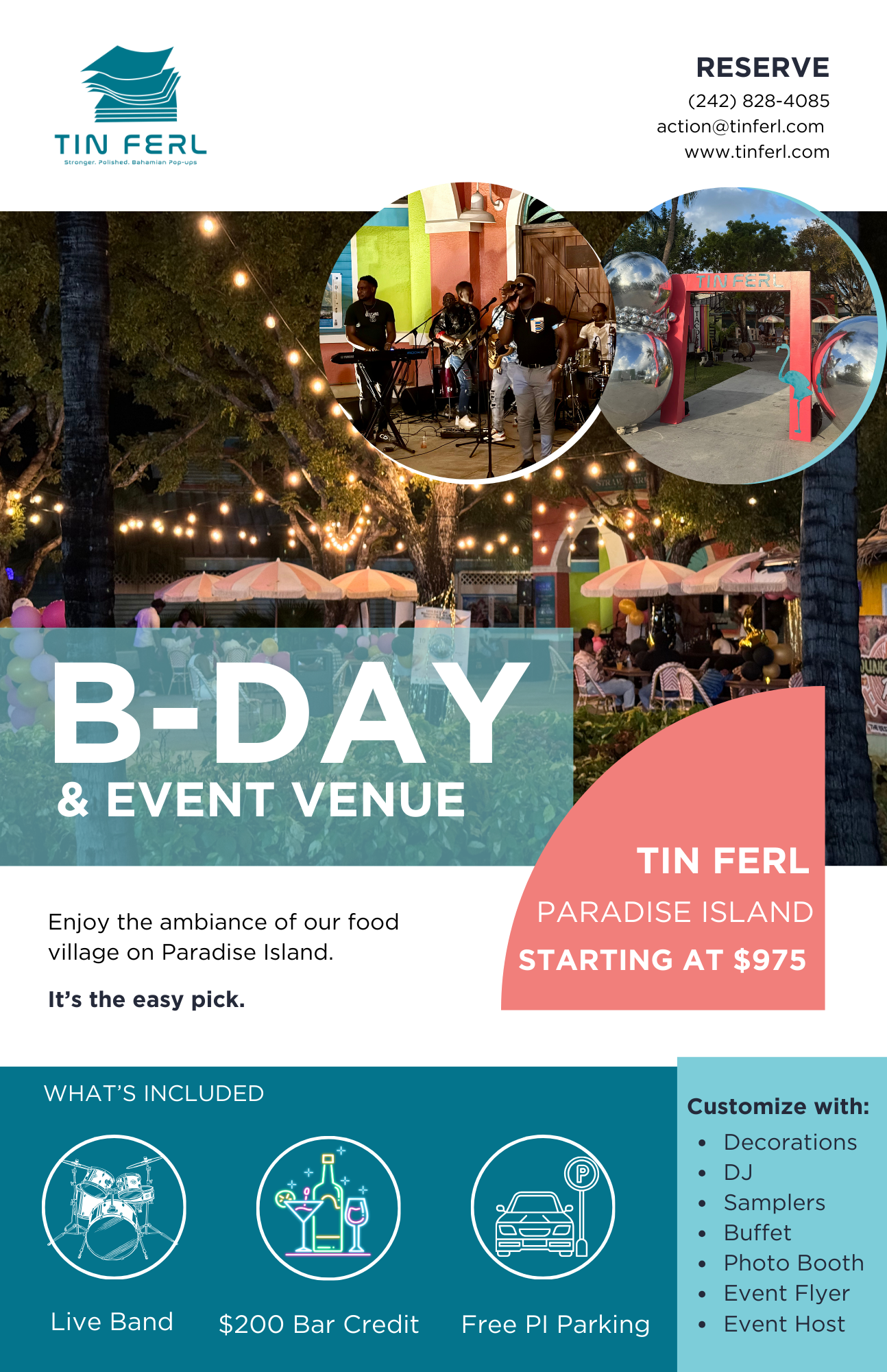 Event Venue Flyer